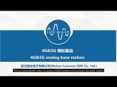 4G&5G wireless communication simulation demonstration using Luowave USRP-LW N310 SDR as the hardware